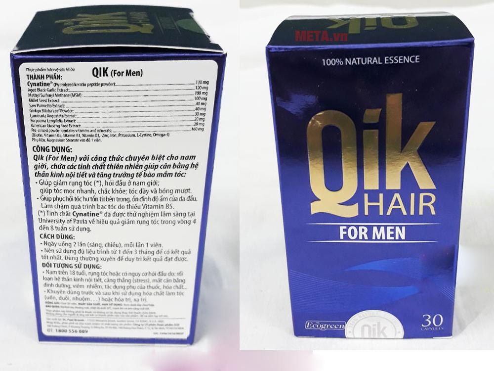 Qik Hair For Men ( MUA 3 TẶNG 1h 15v)