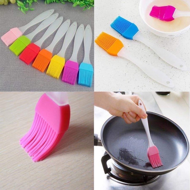Chổi quét dầu ăn - Cọ quét bơ bằng silicon (Shop giao màu ngẫu nhiên)