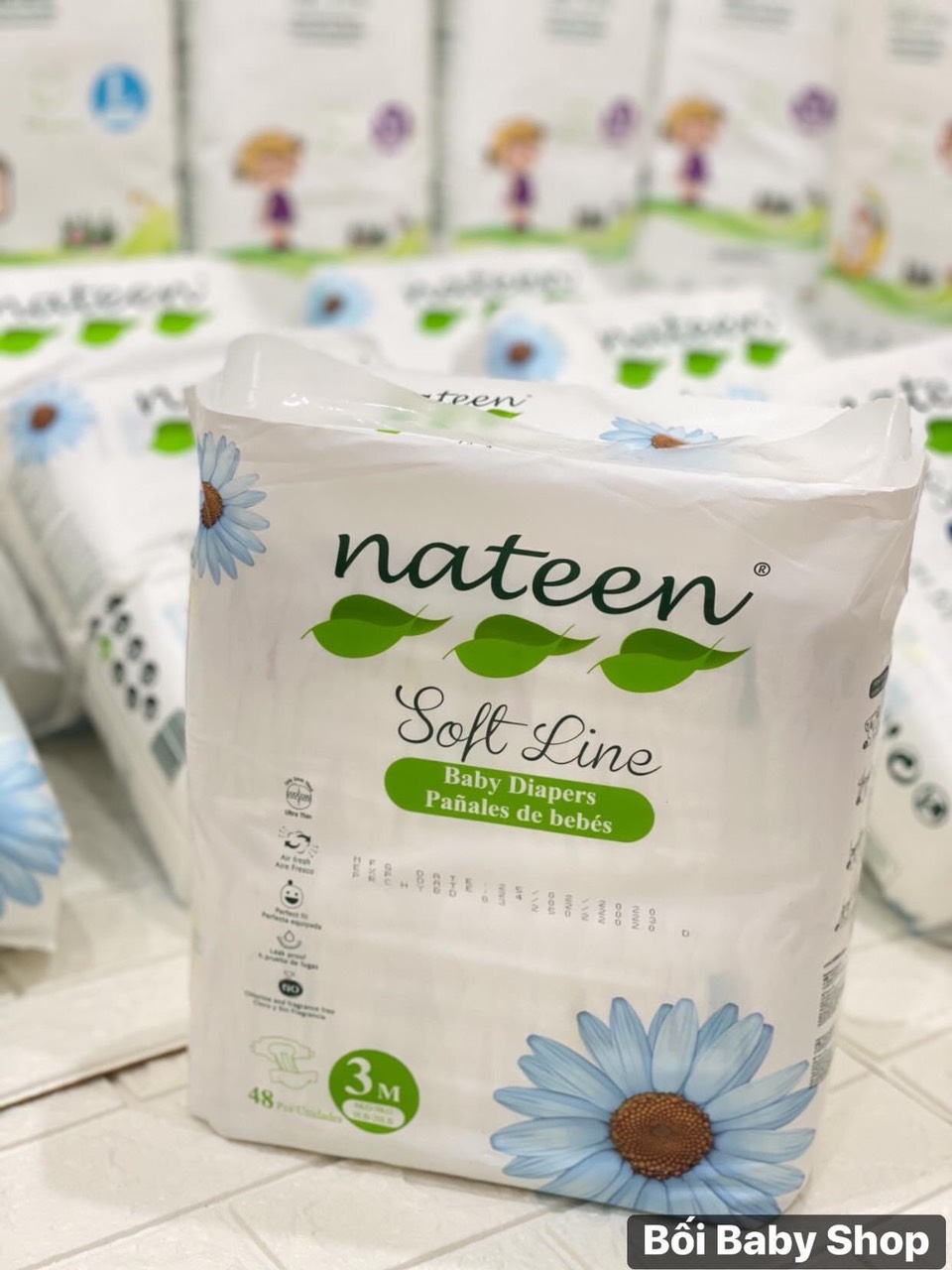 Tã dán hữu cơ Nateen