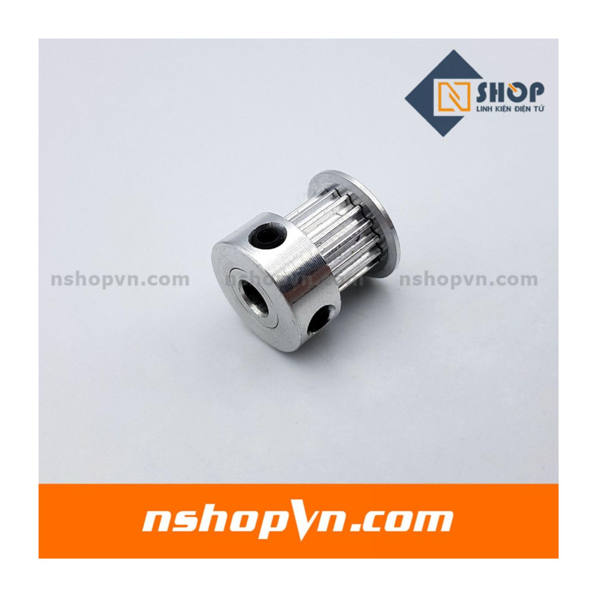 Puly GT2 16 răng trục 4mm