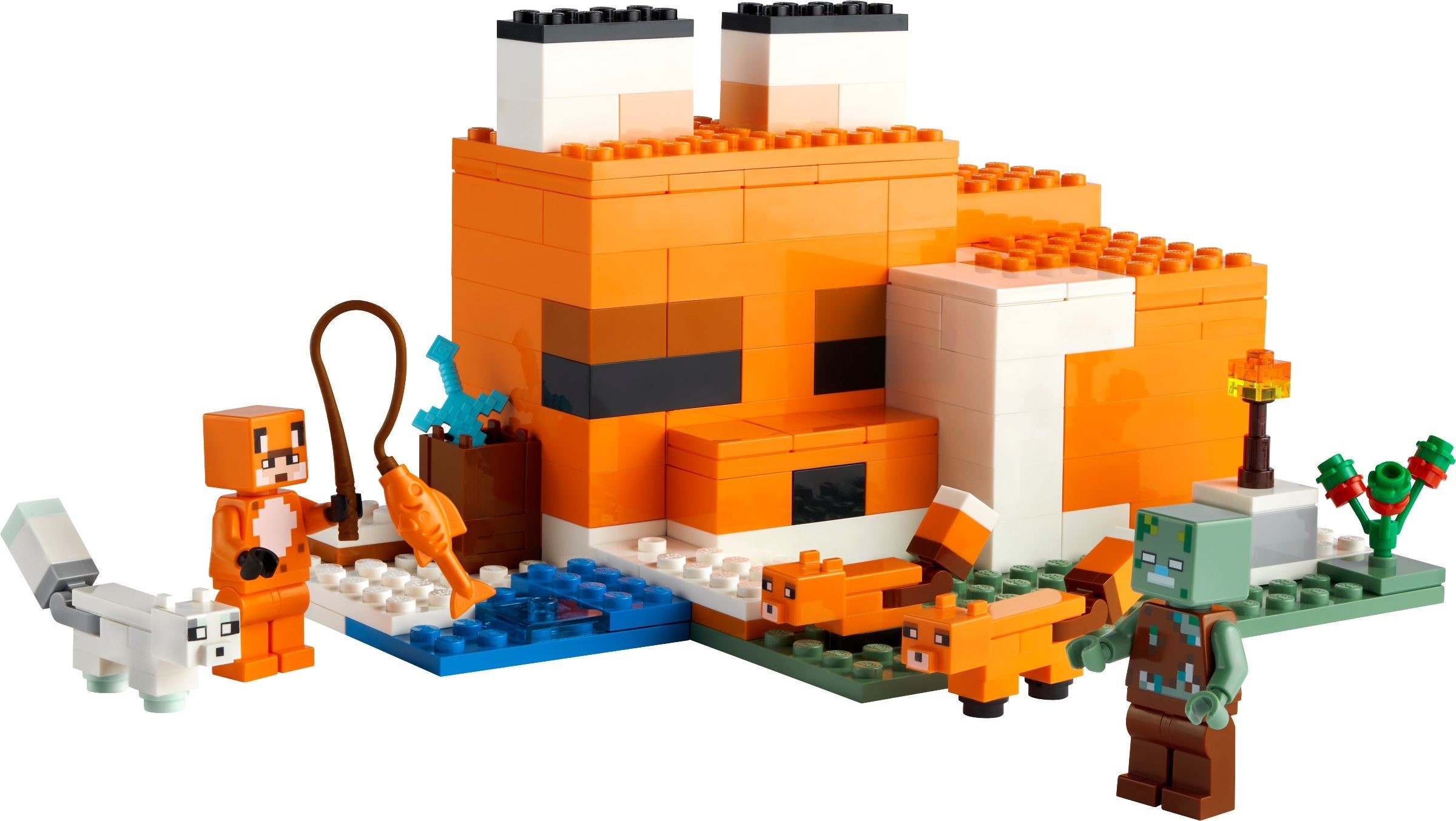 LEGO Minecraft 21178 Ngôi nhà Cáo