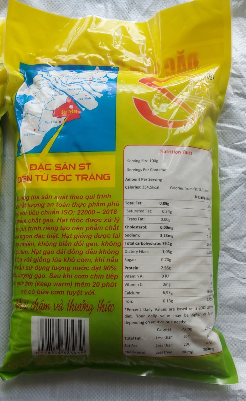 GẠO ST25 - HỒ QUANG CUA 5KG