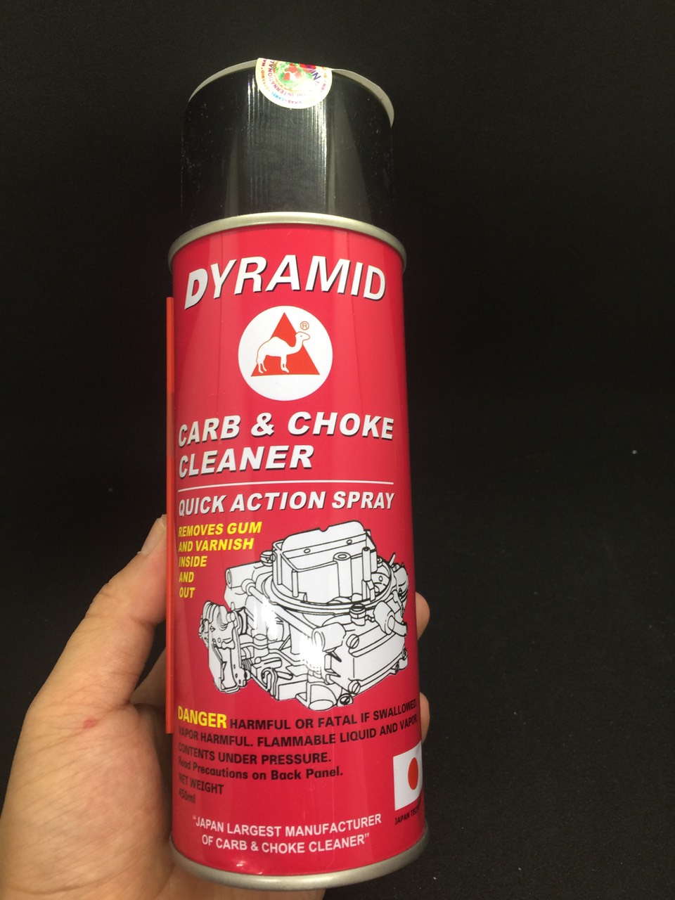 Bình xịt chế lạc đà