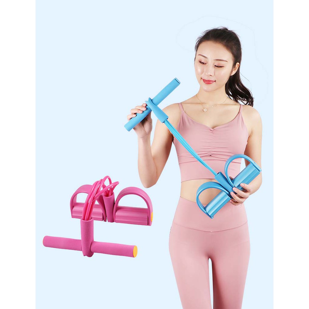 Dây đàn hồi tập cơ bụng