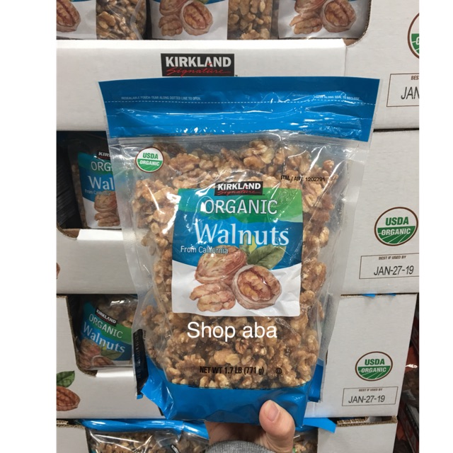 Óc chó hữu cơ Kirkland (771g)