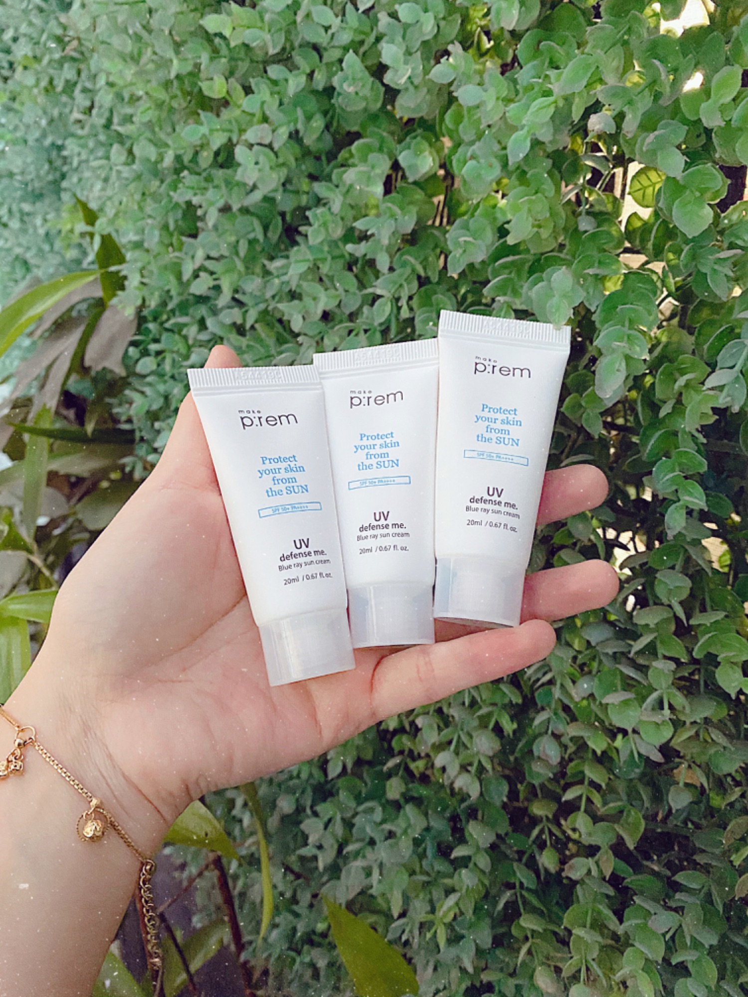 [Minisize 20ml] Kem chống nắng MAKE P:REM Sun cream