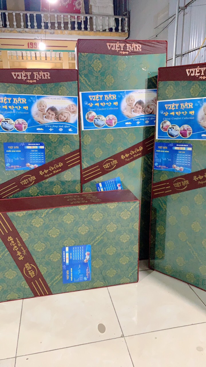 đệm bông ép Korea 1m8x2m,đệm gia đình