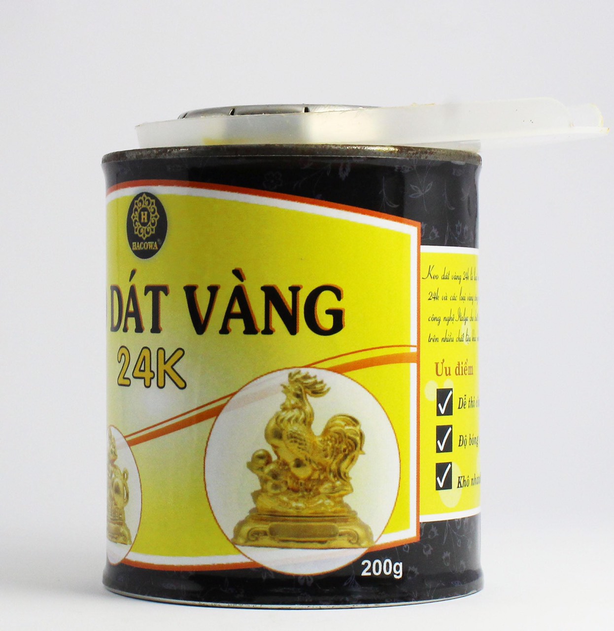 keo dát vàng 24k siêu bóng, siêu dễ làm