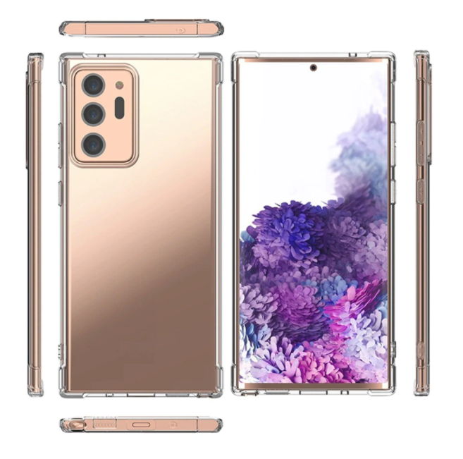 ỐP LƯNG DẺO TRONG SUỐT SAMSUNG NOTE 20 ULTRA