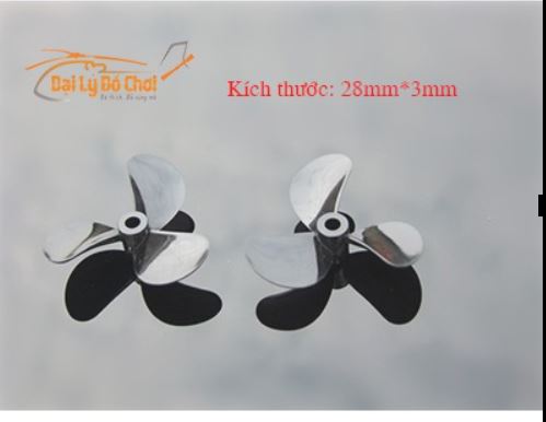Cv7k cặp chân vịt 3 lá kích cỡ nhỏ 28 * 3mm