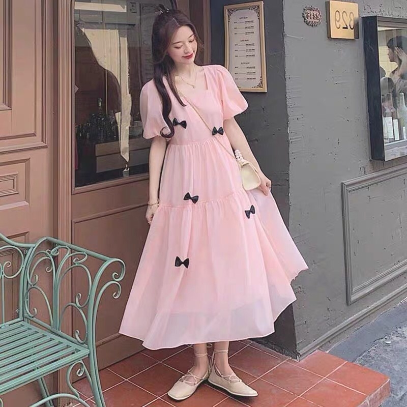 Váy bầu- đầm bầu công sở nhung đẹp sang chảnh