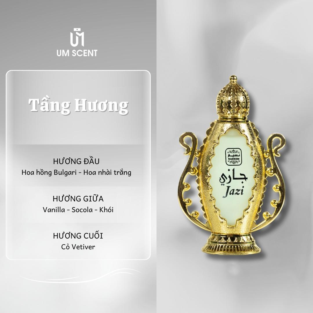 Tinh Dầu Nước Hoa Nữ JAZI 20ml