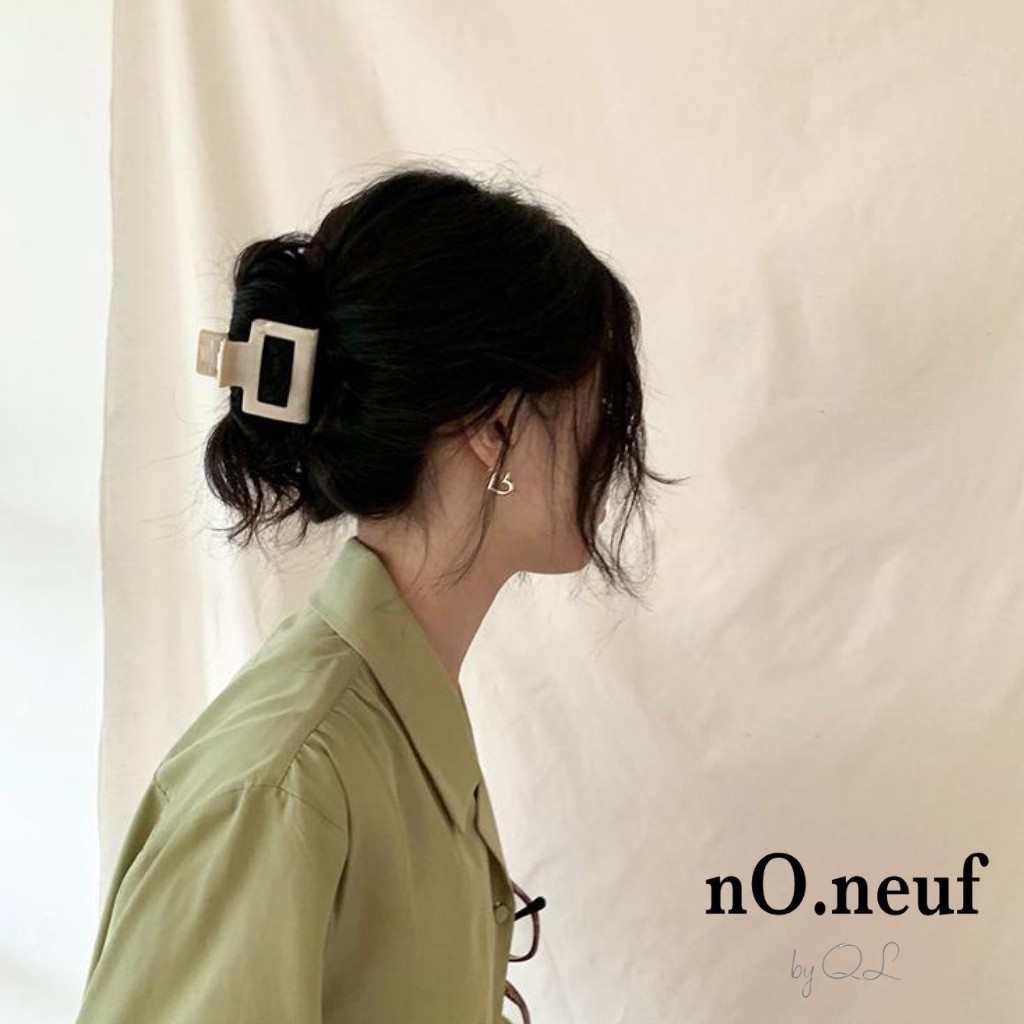 [HCM]Kẹp Tóc Trong Suốt Phong Cách Hàn Quốc 1 Cái