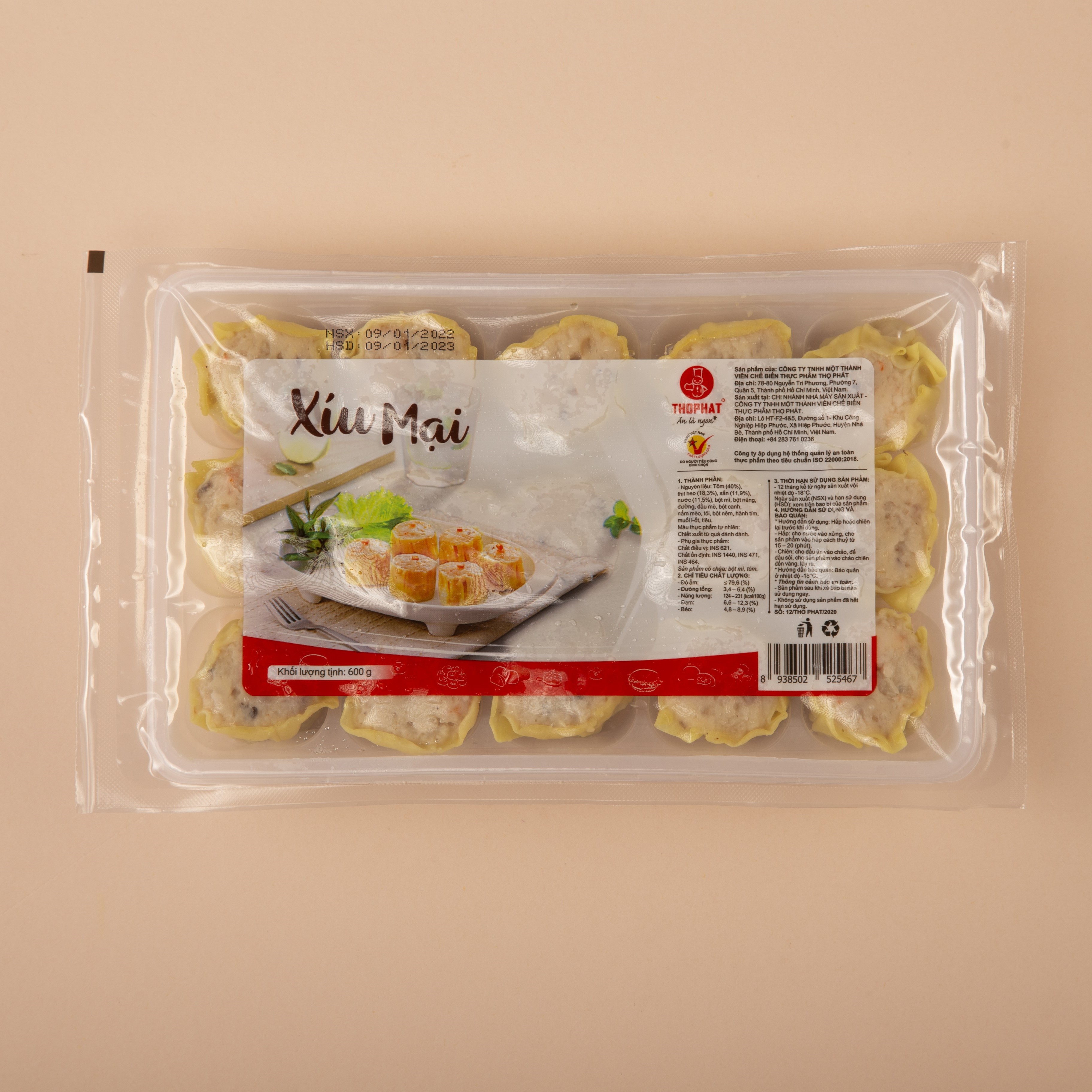 Xíu Mại THỌ PHÁT FOOD 600g