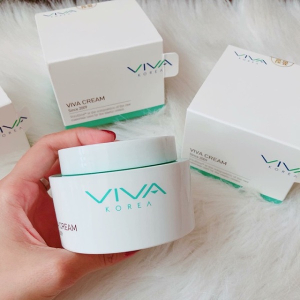 Kem nở ngực, mông giúp sản sinh collagen Viva Cream Hàn Quốc