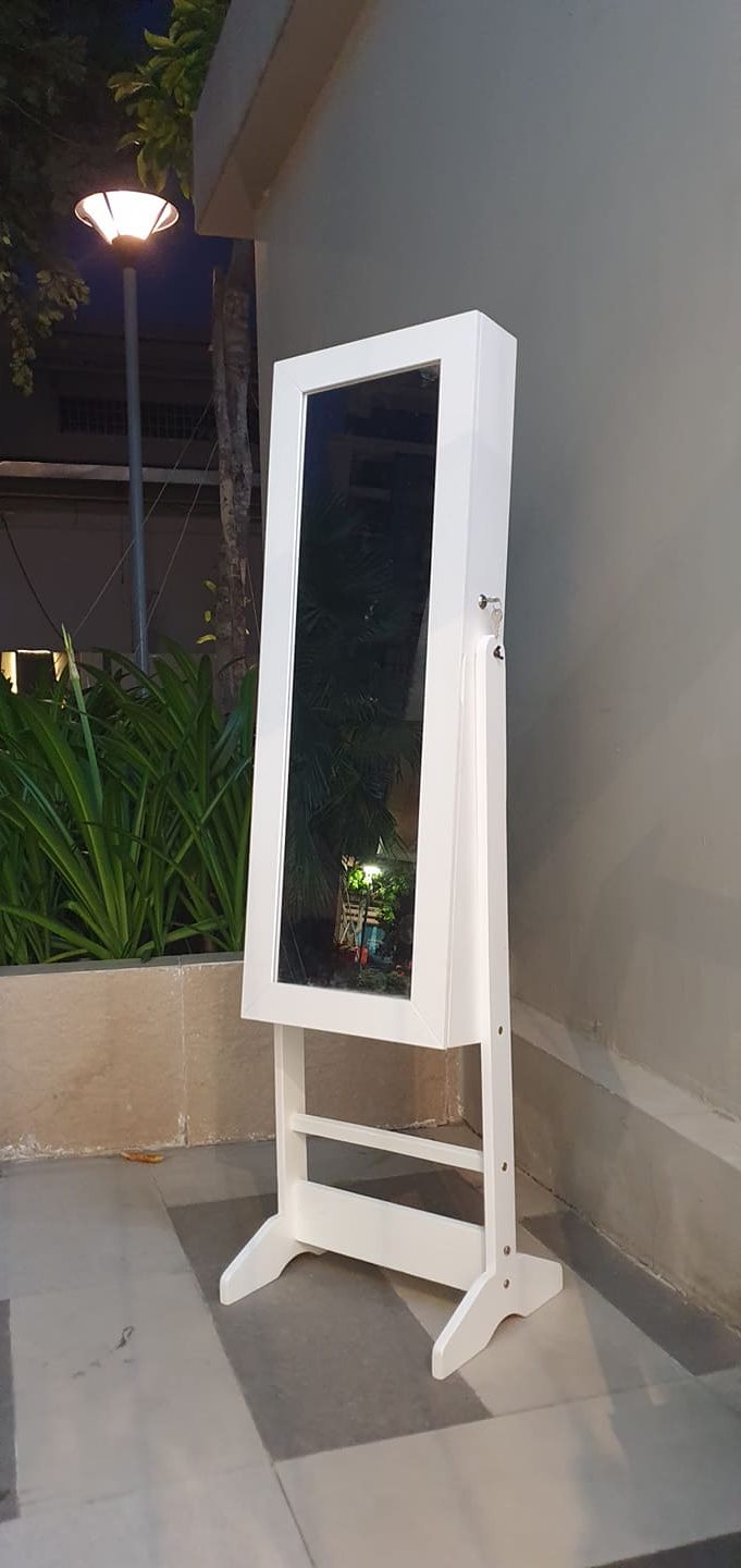Tủ Gương Đựng Đồ Trang Sức Phong Cách Hàn Quốc