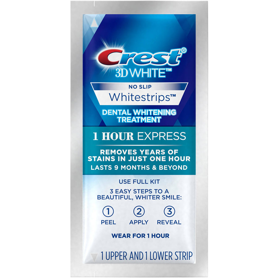 Miếng trắng răng Crest 3D whitestrips tách lẻ