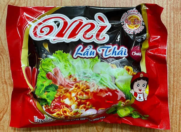 Mì Lẩu thá¡ Chay Âu Lạc 62g/gói