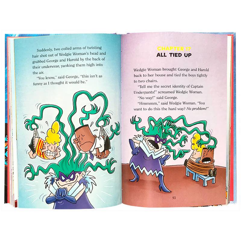 Nhập - CAPTAIN UNDERPANTS FULL COLOUR (Mới nhất 14q)