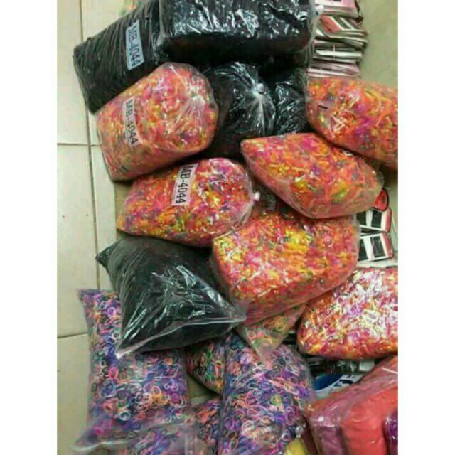 - Sỉ 1kg dây chun buộc tóc