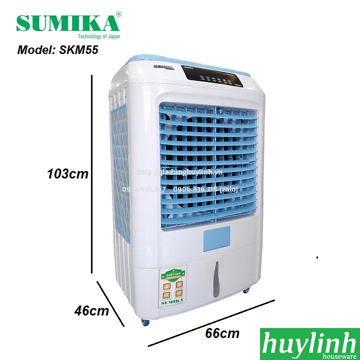 [HCM]Quạt - Máy làm mát không khí Sumika SKM55 - [30 - 50m2]
