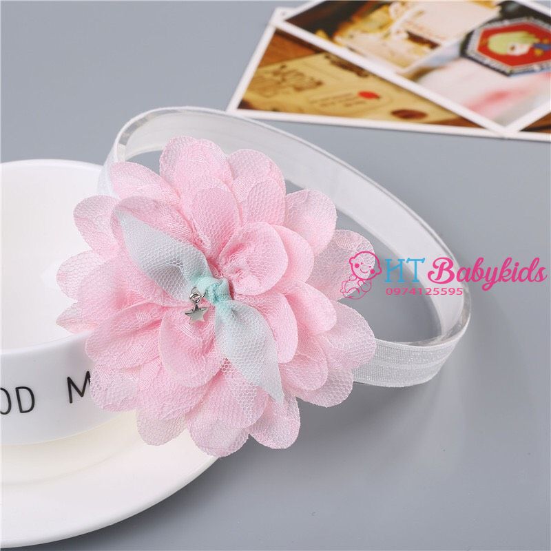 Băng Đô Cho Bé Gái Hoa Sen Xinh Xắn