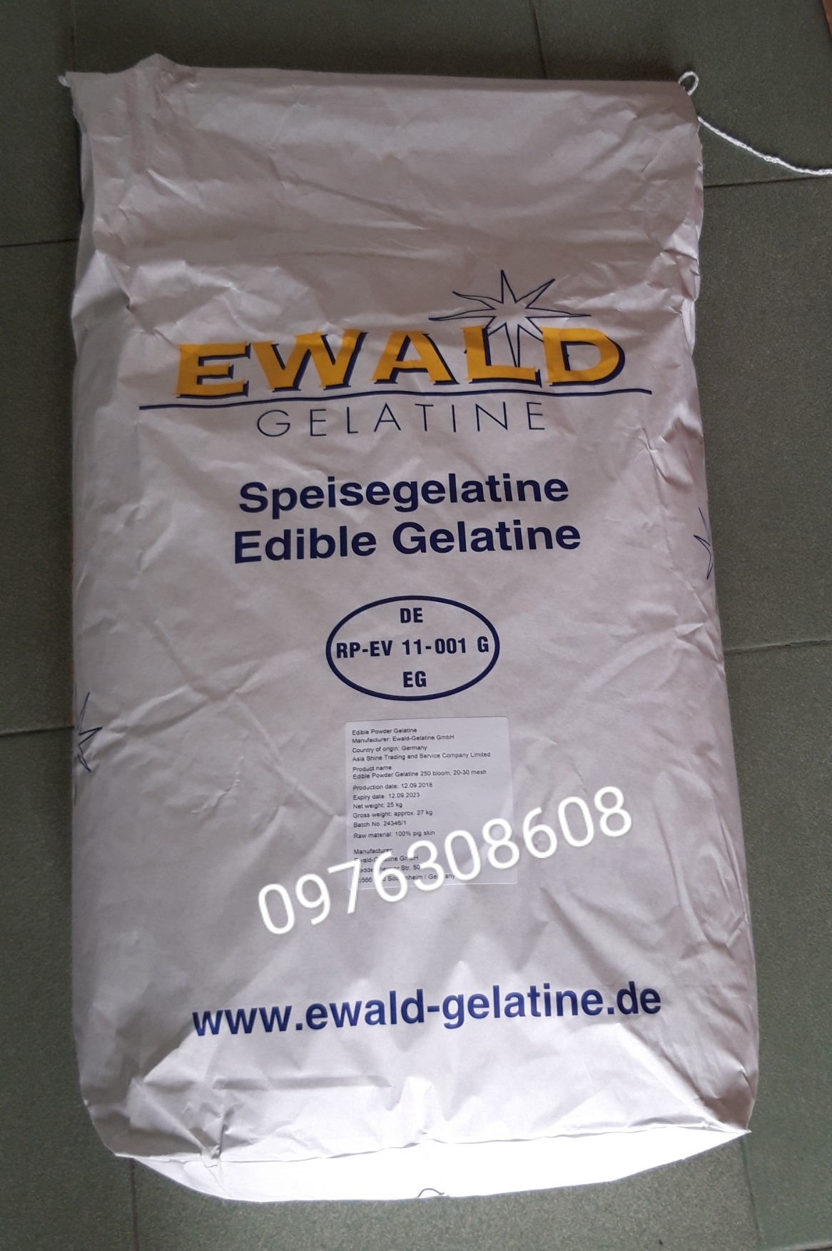 1KG BỘT GELATINE EWALD ĐỨC