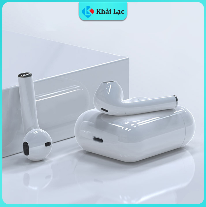 Tai nghe bluetooth i12 màu Trắng/Xanh/Hồng tai nghe không dây cực êm, tai nghe kết nối dễ dàng không kén máy