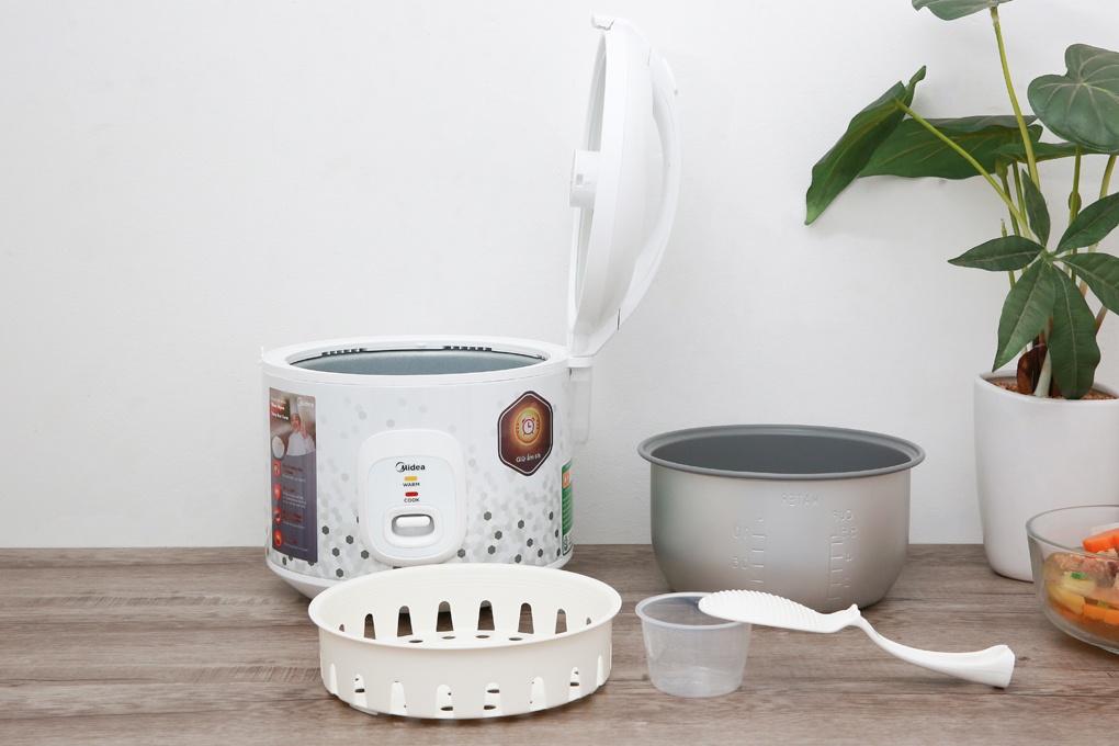 Nồi cơm điện cơ 1L Midea MR-CM1025