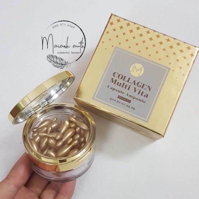 Viên collagen tươi - ammud multi vita ampoule hàn quốc