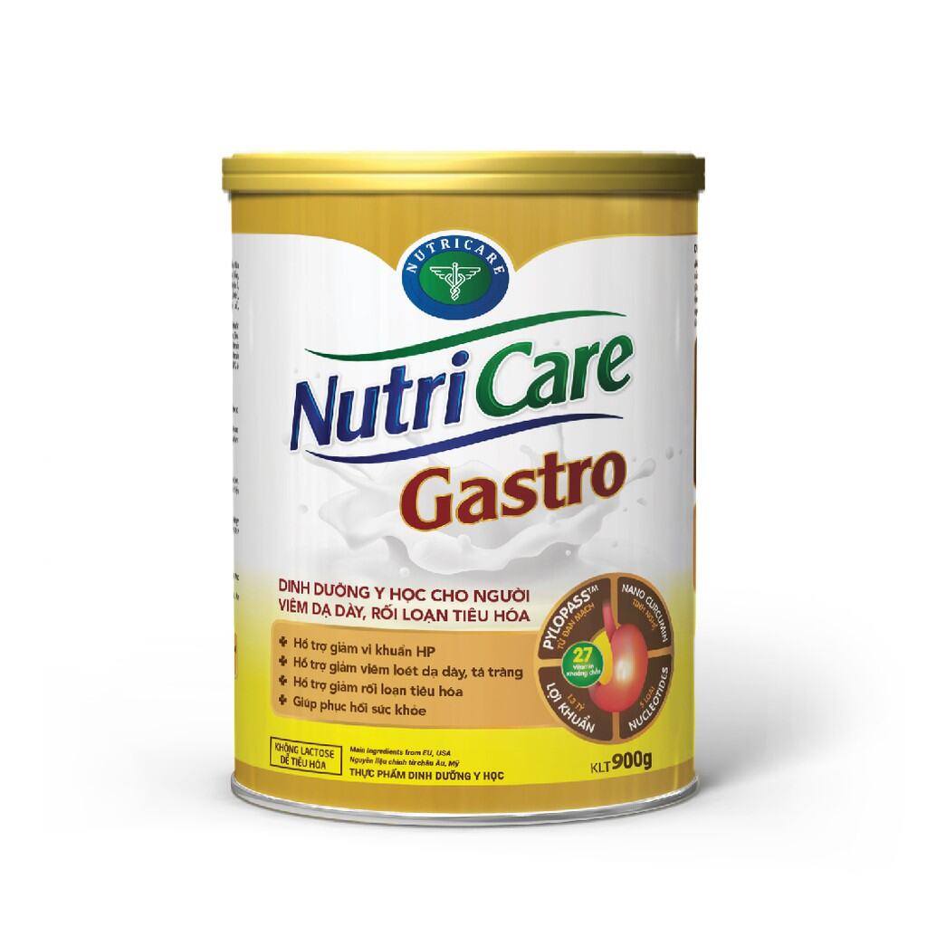 Sữa bột Nutricare Gastro lon 900g