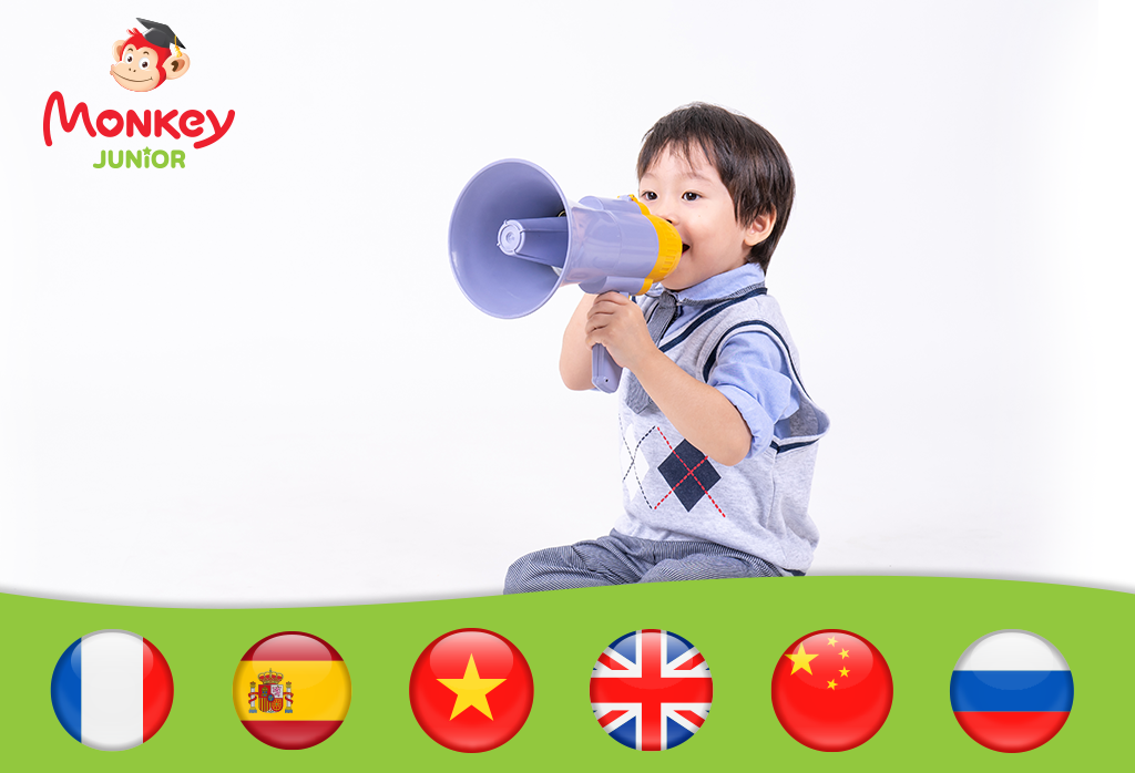 Monkey Junior TRỌN ĐỜI - Phần mềm đa ngôn ngữ cho trẻ em
