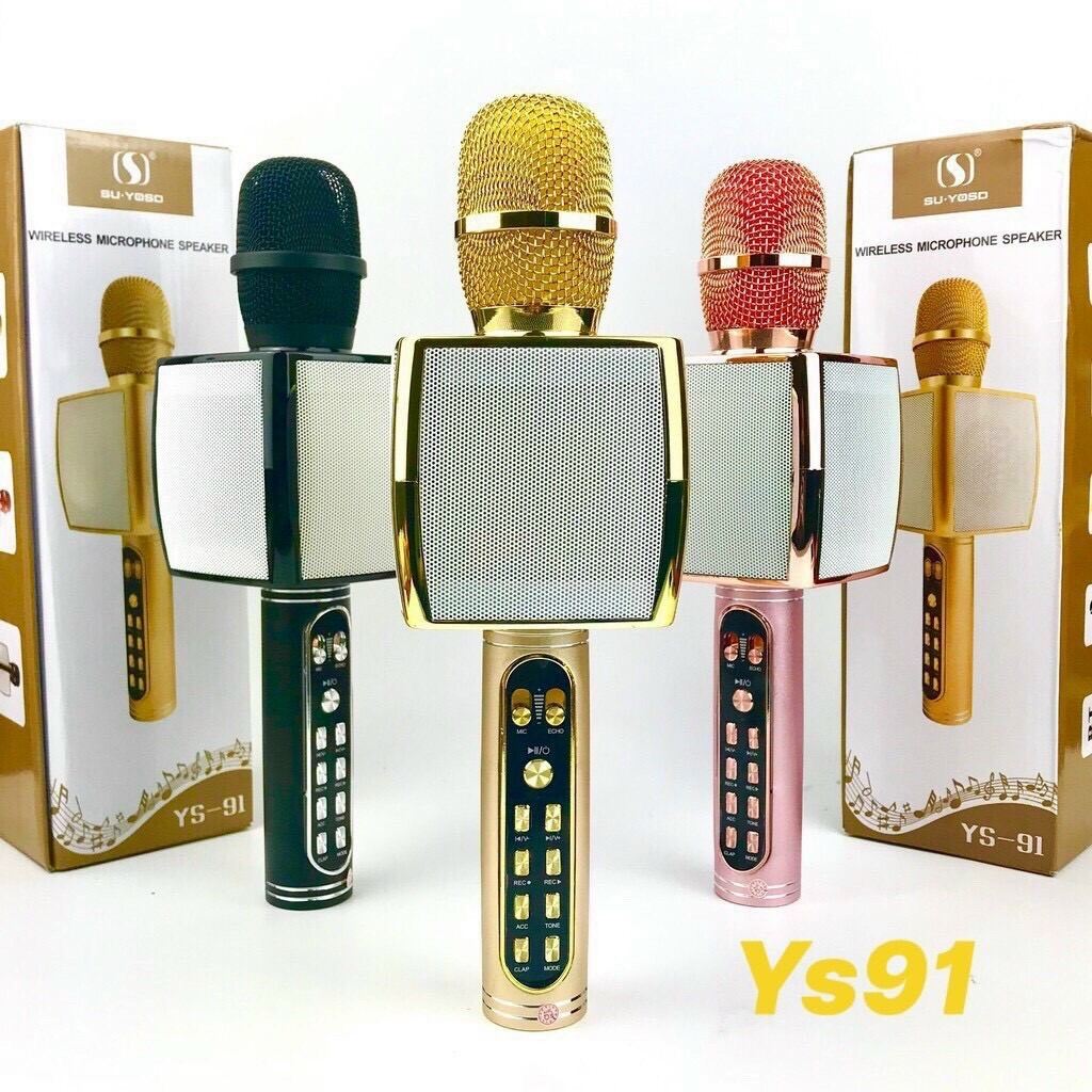 Mic Karaoke Bluetooth YS – 91 KÈM LOA
