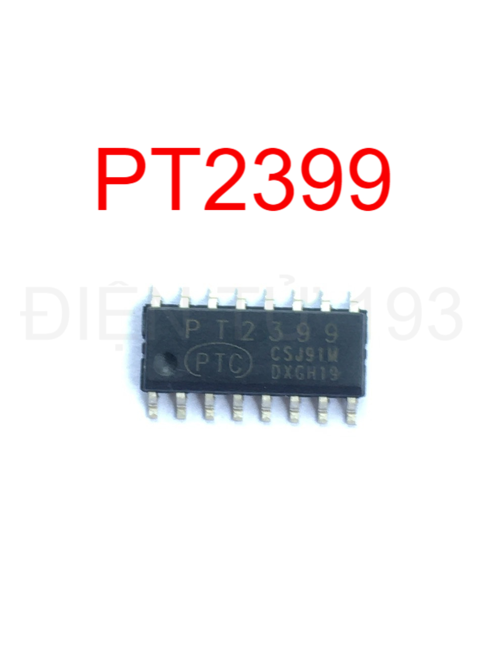 PT2399 SMD LOẠI TỐT Chip echo( tạo tiếng vang)