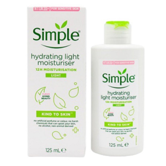 Kem Dưỡng Ẩm Simple Hydrating Light Moisturiser
