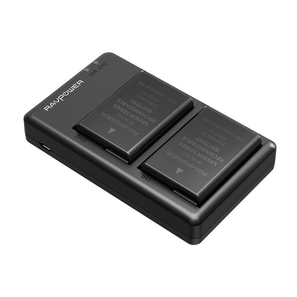 [FreeshipMAX] Pin máy ảnh Nikon EN-EL14 RAVPower RP-BC002