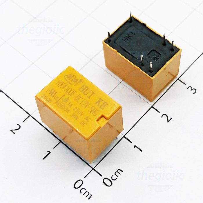 Relay 12V1A, 12V3A, 12V10A, 12V20A, 12V30A (4,5, 6, 8 Chân)