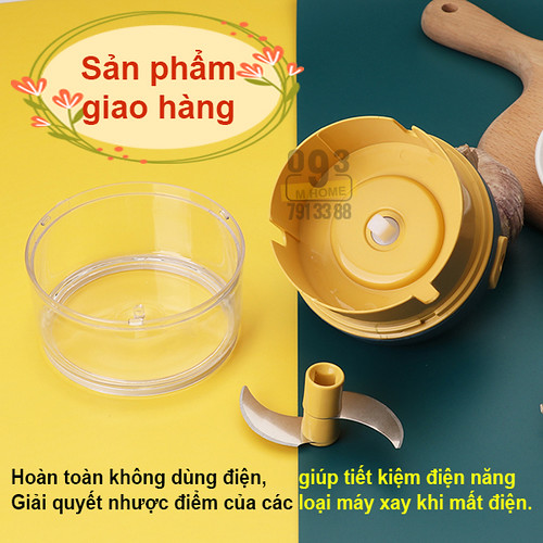 Dụng Cụ Nghiền Tỏi Ớt Cầm Tay Xay Hành Tỏi Rau Củ