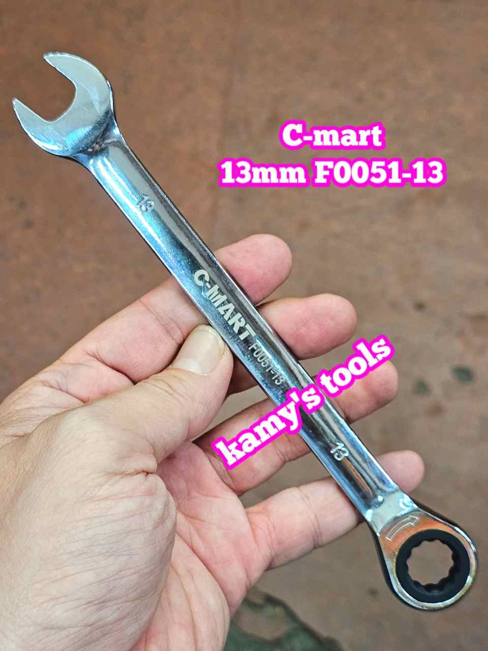 Cờ Lê Vòng Miệng Tự Động C-mart F0051 cỡ 8mm 9mm 10mm 11mm 12mm 13mm 14mm 15mm 16mm 17mm 18mm 19mm