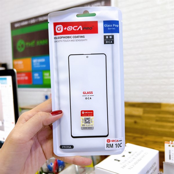 Kính ép oca xiaomi redmi 10c