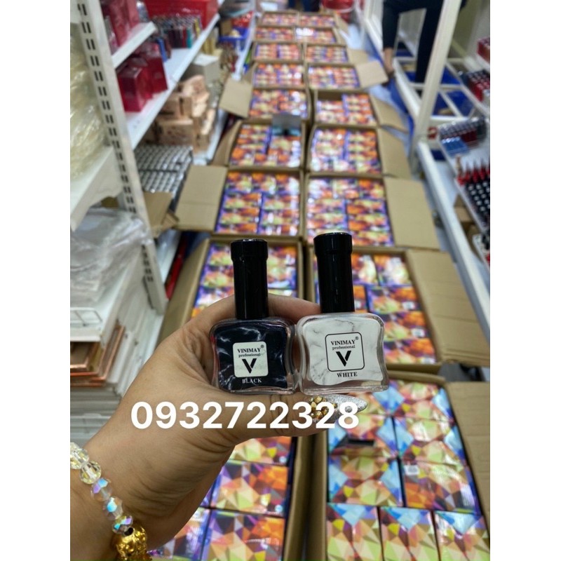 Vinimay Cồn loang trắng và đen