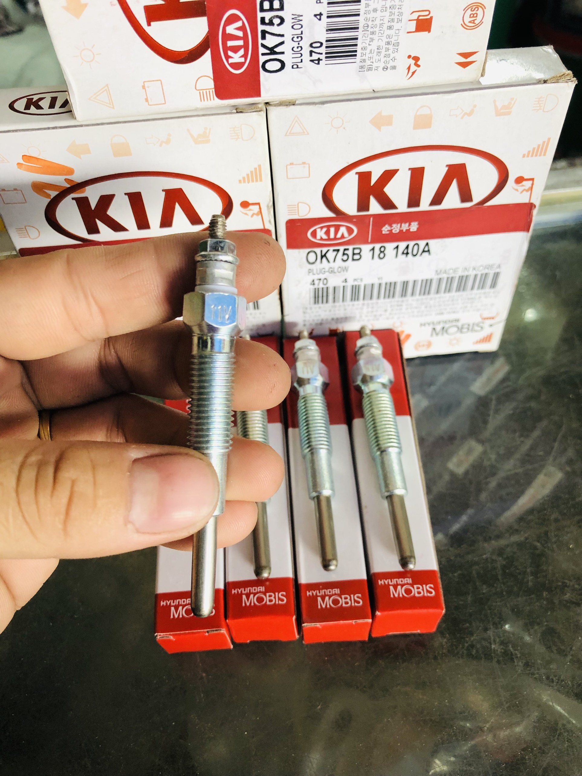 BUGI XÔNG ( BUGI SẤY ) KIA K165, K2700, K3000, FORD RANGER