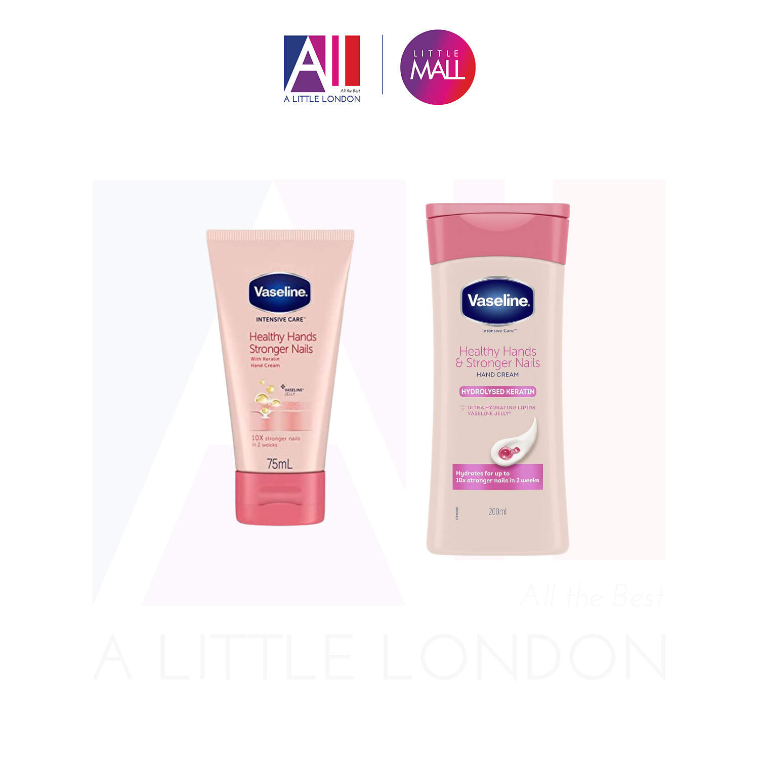Kem dưỡng tay và móng Vaseline Intensive Care Hand and Nails (Bill Anh)