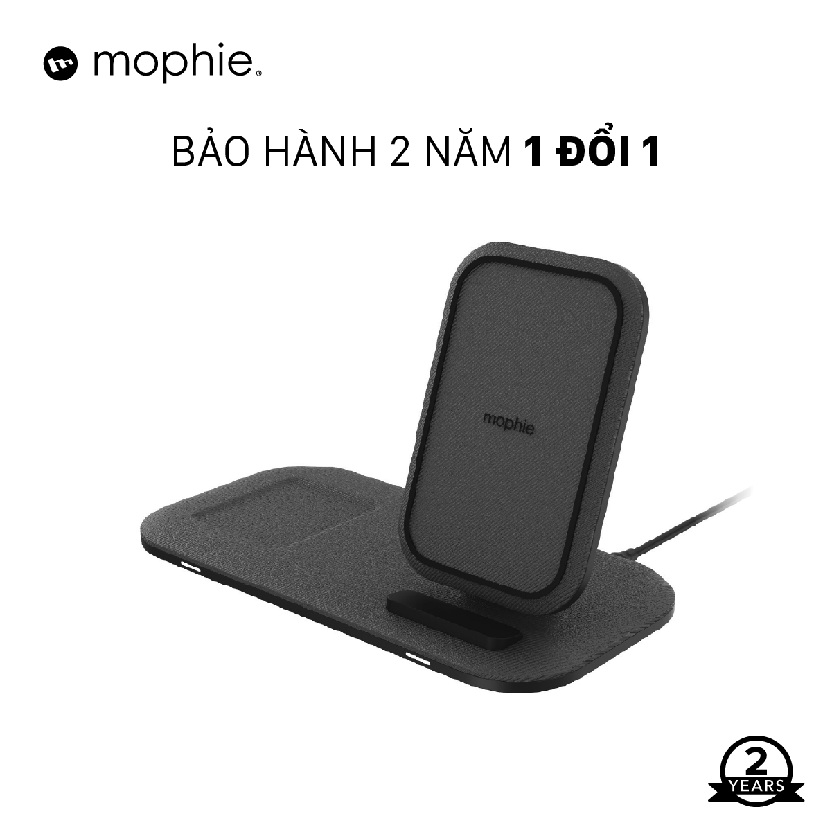 Đế sạc Mophie 2in1 StandPlus - 401305840