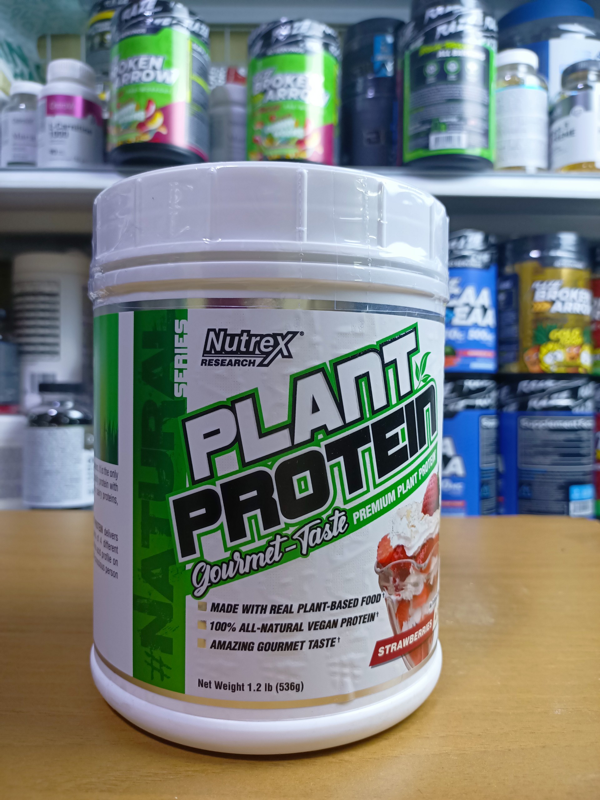 Whey thực vật Plant Protein (576g) Nutrex - Whey dành cho người ăn chay