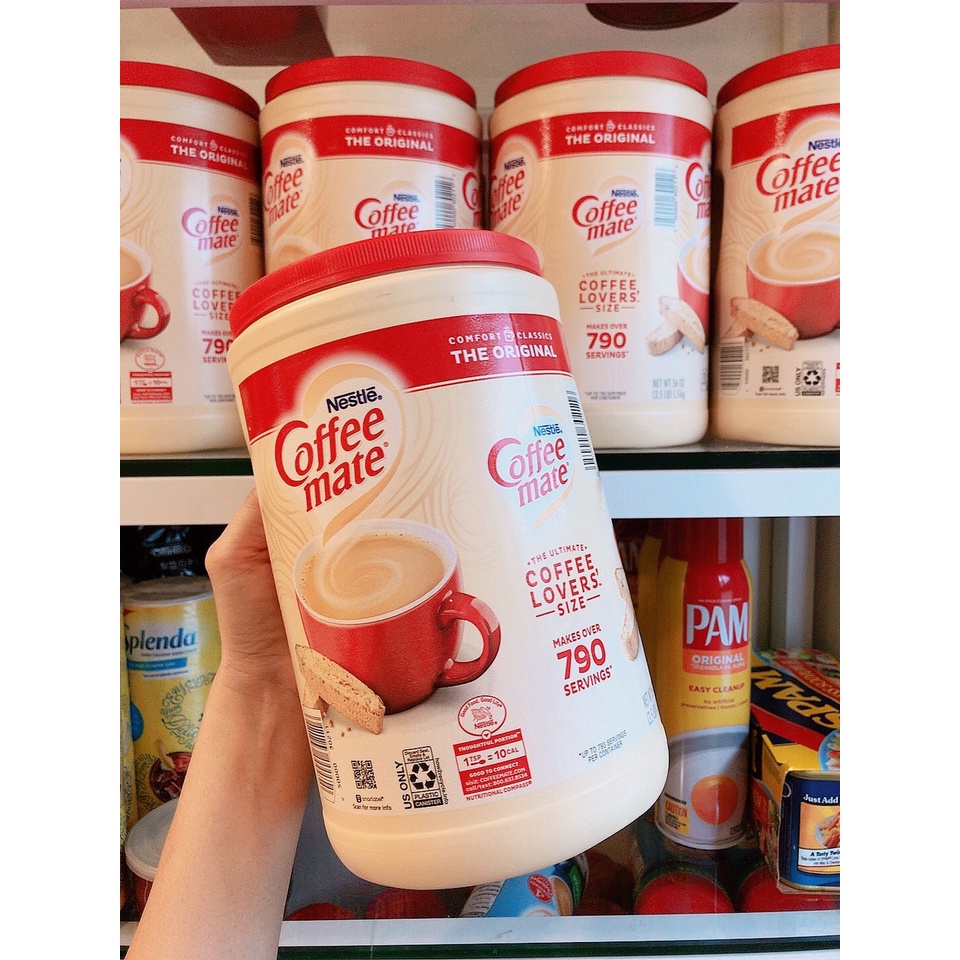 Date 11/27  Bột Kem Sữa Coffee-mate Original Powder Coffee Creamer 1.5kg