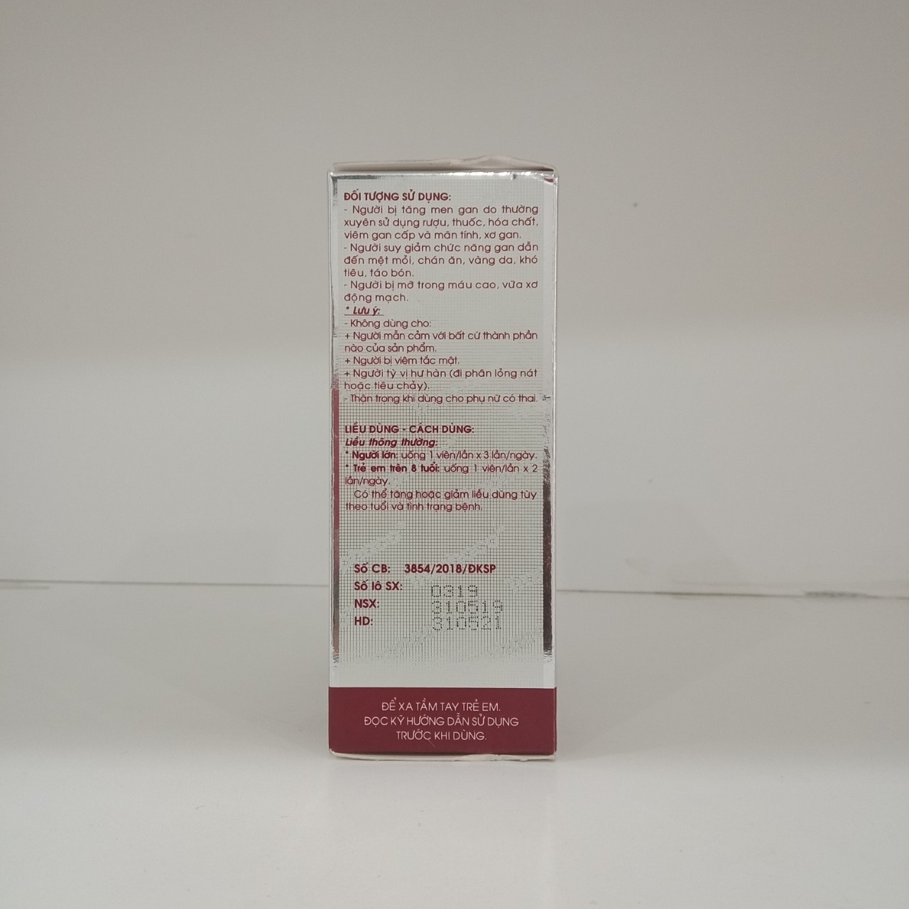 BOGANIC Lippi giải độc gan hạ men gan