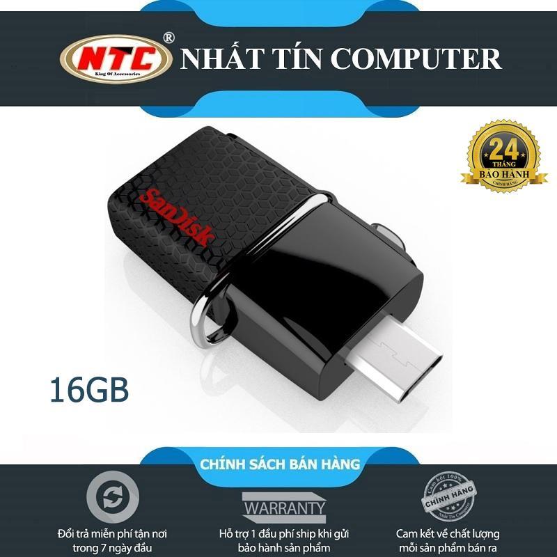 Bảng giá USB OTG Sandisk 3.0 Ultra Dual 16GB 130MB/s (Đen)  - Nhất Tín Computer Phong Vũ