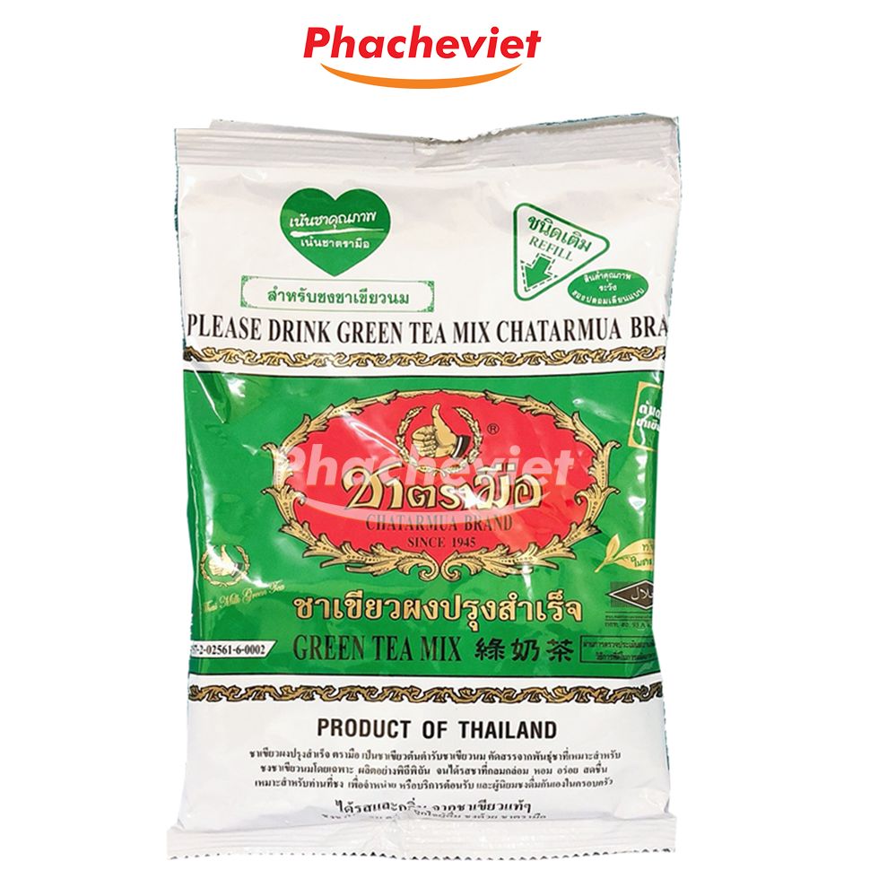 Trà Thái Xanh, Trà Thái Đỏ CHATARMUA BRAND (Loại 1 - Nhập Khẩu Chính Hãng, Có Tem Phụ)