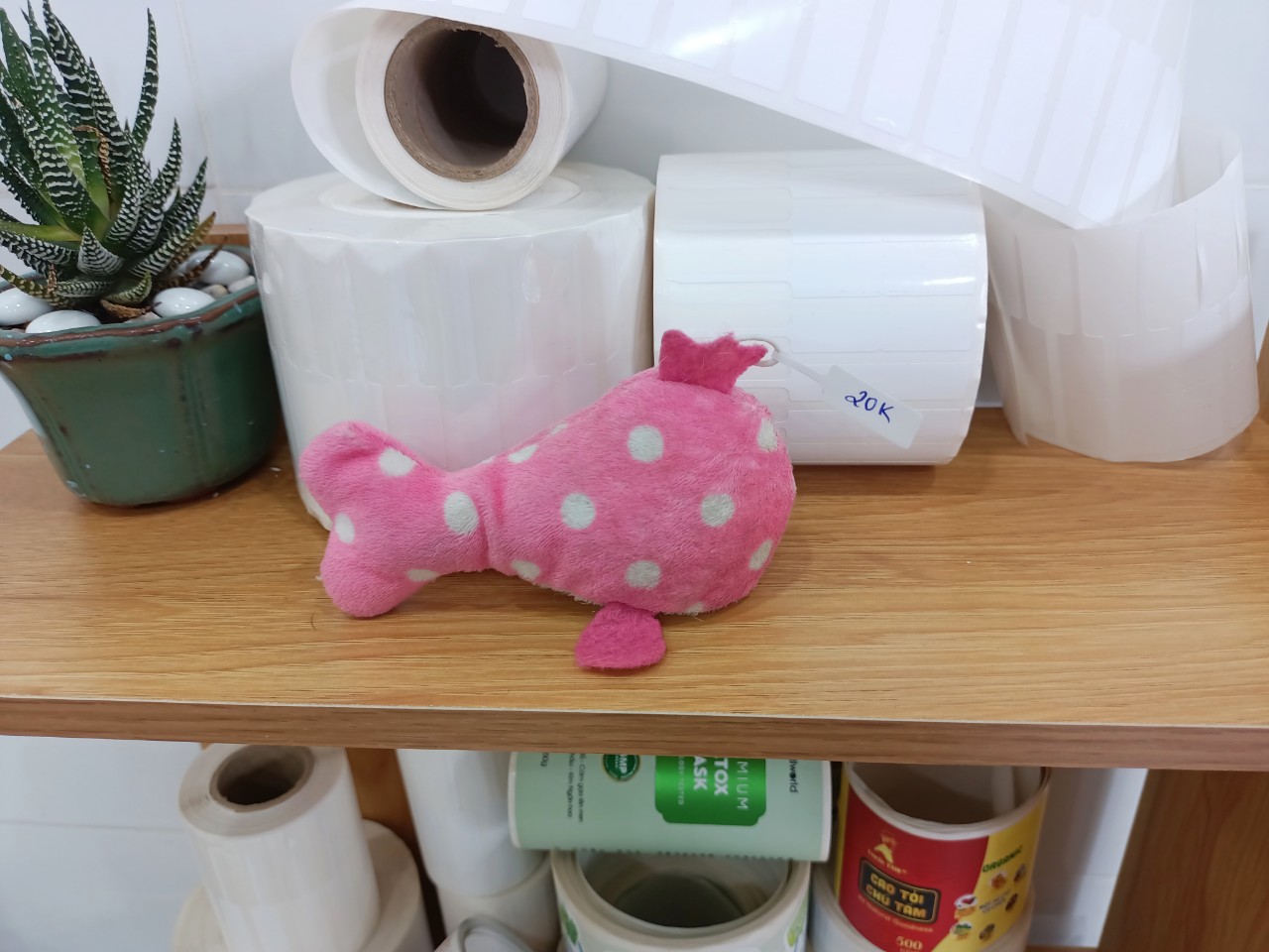 50m Tem dán giá vàng tem nữ trang decal PVC